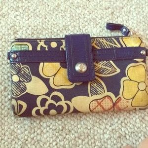 Flower printed wallet!